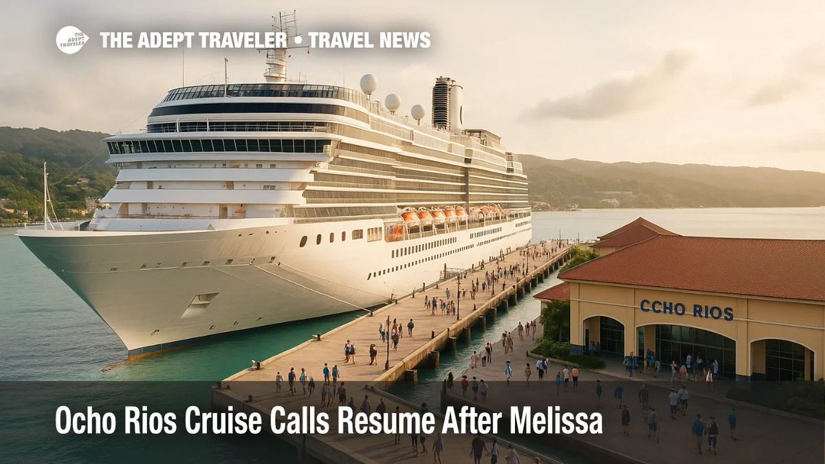 Ocho Rios is taking cruise calls again, but Jamaica's recovery is still uneven. Check your ship's port list and resort status and leave extra time in 2025 plans.
adept.travel/news/2025-11-1…