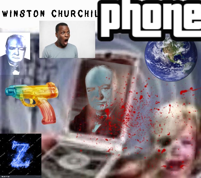 Winston Churchill tweet media