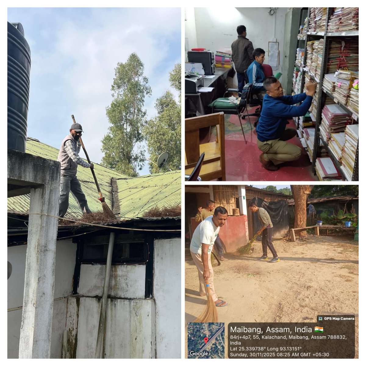DimahasaoPolice's tweet image. 'Shramdan Rabibar' a cleanliness drive was observed today across all the police establishments of district.
@assampolice @DGPAssamPolice @HardiSpeaks @DimaDipr