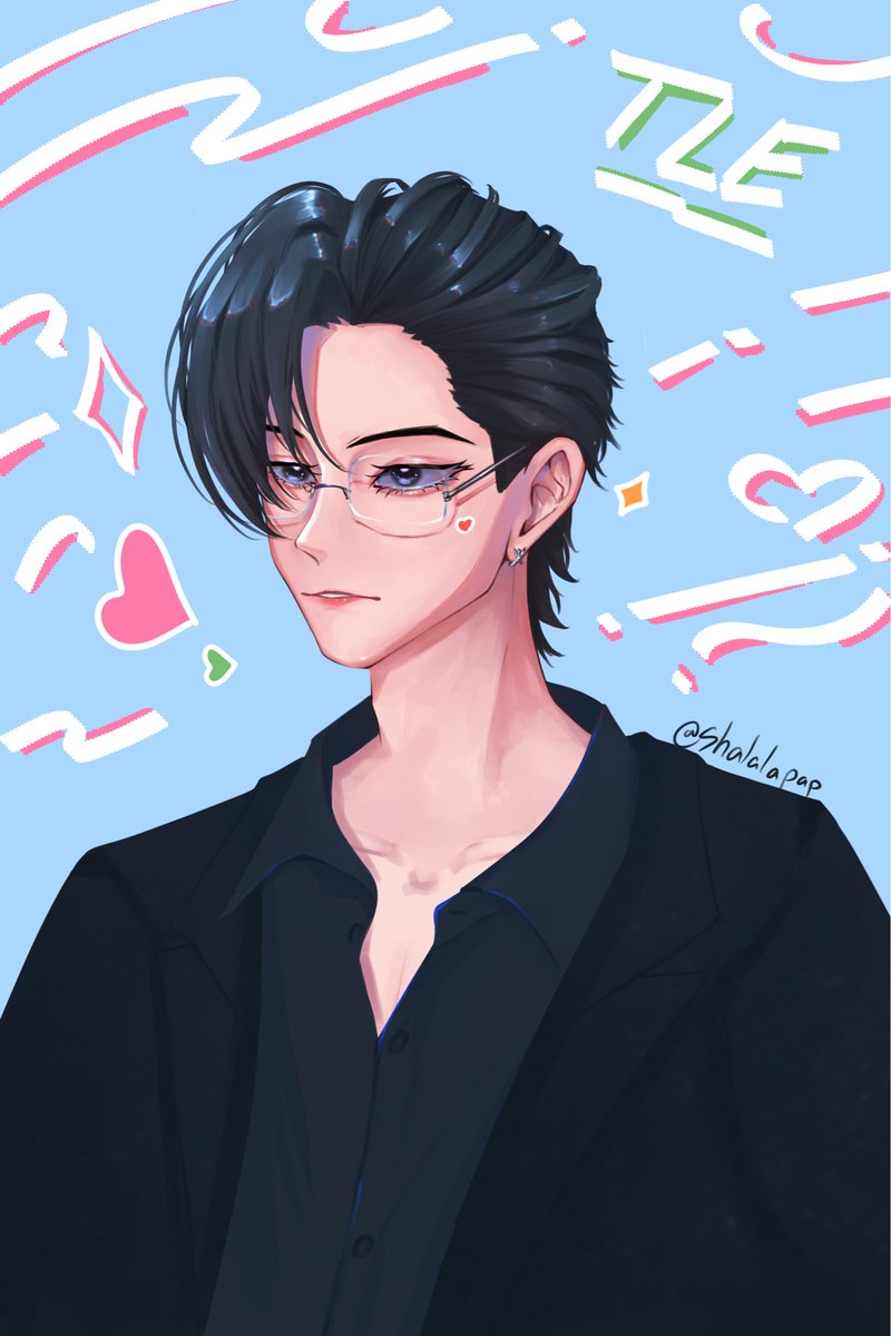 💚all black ที่จริงใจ

#Tle_mtm
#GalleryofTleFirstone 
#artworkติดฝน