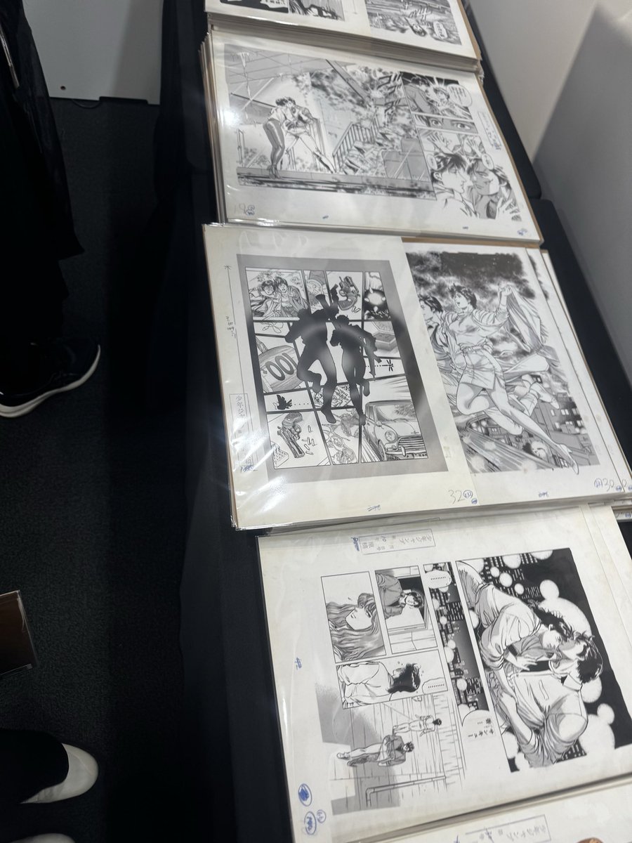 他の方も呟かれてたけど、最終話最終コマの複製原画「Forever, City