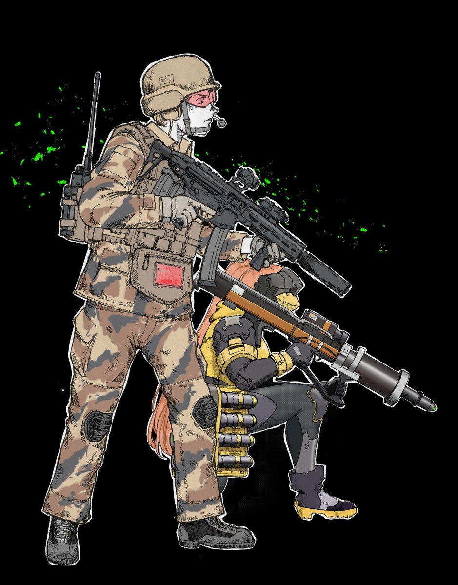 ogirin_0808's tweet image. 今月も量産型たくさん描きました
#今月描いた絵を晒そう　
#NIKKE