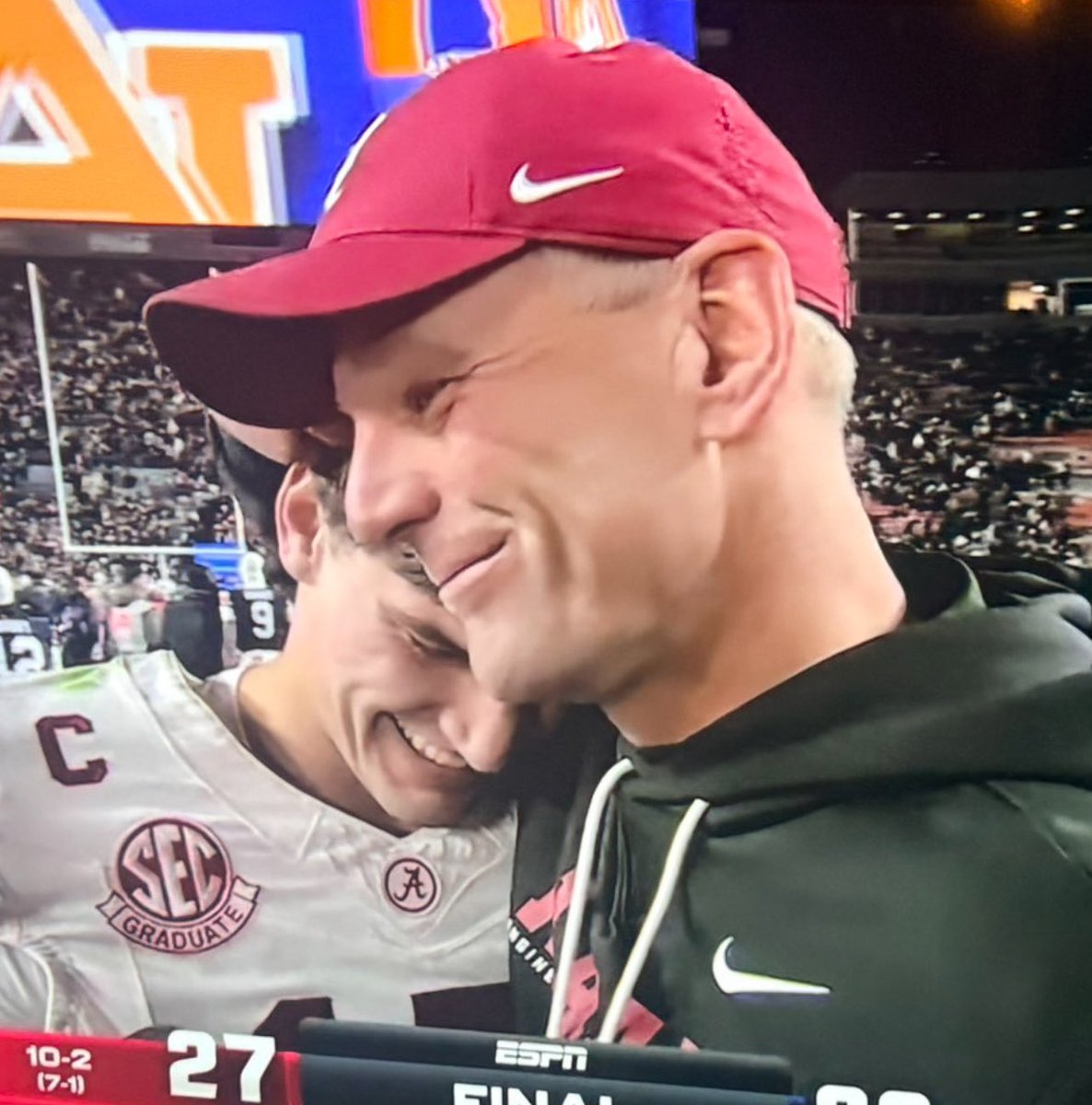 Yeah - he ain’t going nowhere