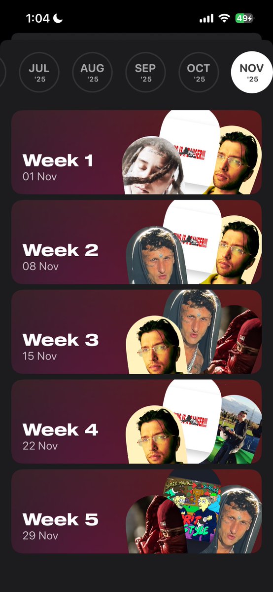 codeinwee's tweet image. basado en mis artistas semanales q consumo (contacto masculino def no)