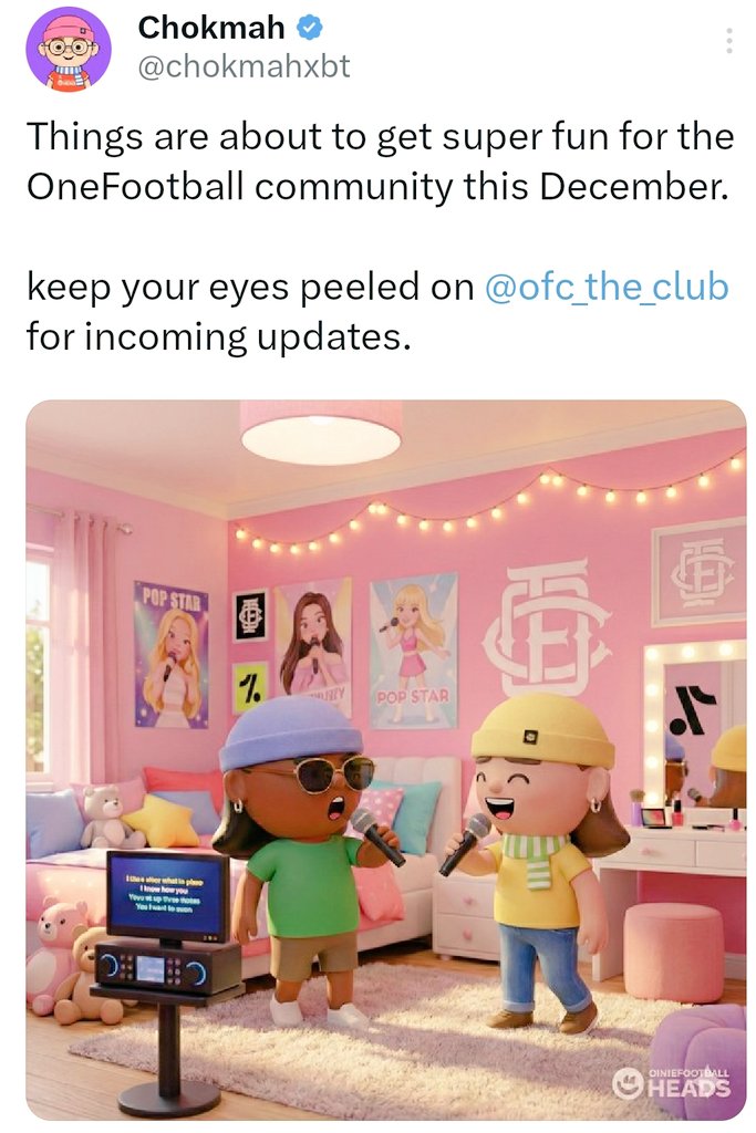 ShahabZahi64955's tweet image. GM OFC Fam! ⚽

OneFootball community can feel 
it…
TGE energy is in the air.
Will it happen Next month or another surprise delay? 👀⏳

@ofc_the_club @chokmahxbt @dnns_eth @_viN040 @OneFootball