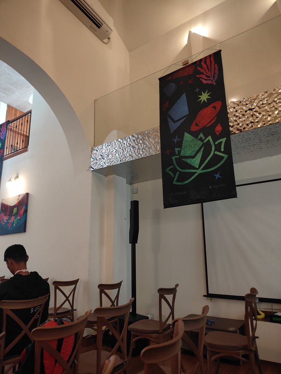 DeepakRaja2003's tweet photo. Officially checked in at the ETHIndia Villa! 🏠
Ready for a weekend full of hacking, innovation, sleepless night, and crazy ideas.
@devfolio @ETHIndiaco https://t.co/kJAscSjFSV