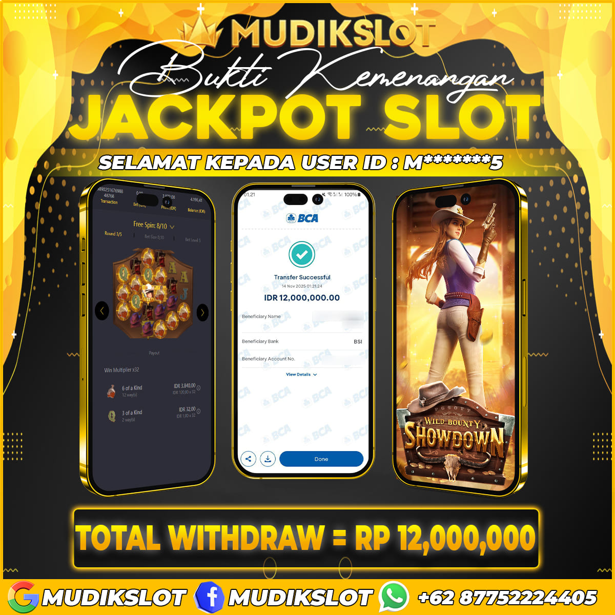 YessyDiana80041's tweet image. “MudikSlot — Quick Spins. Bigger Sensations.”
Enjoy smooth, intense, and responsive gameplay. Every spin delivers a fresh sensation with a heated rhythm that can pop at any moment.
#MudikSlot #QuickSpins #BiggerSensations #IntenseReels #HeatWavePlay