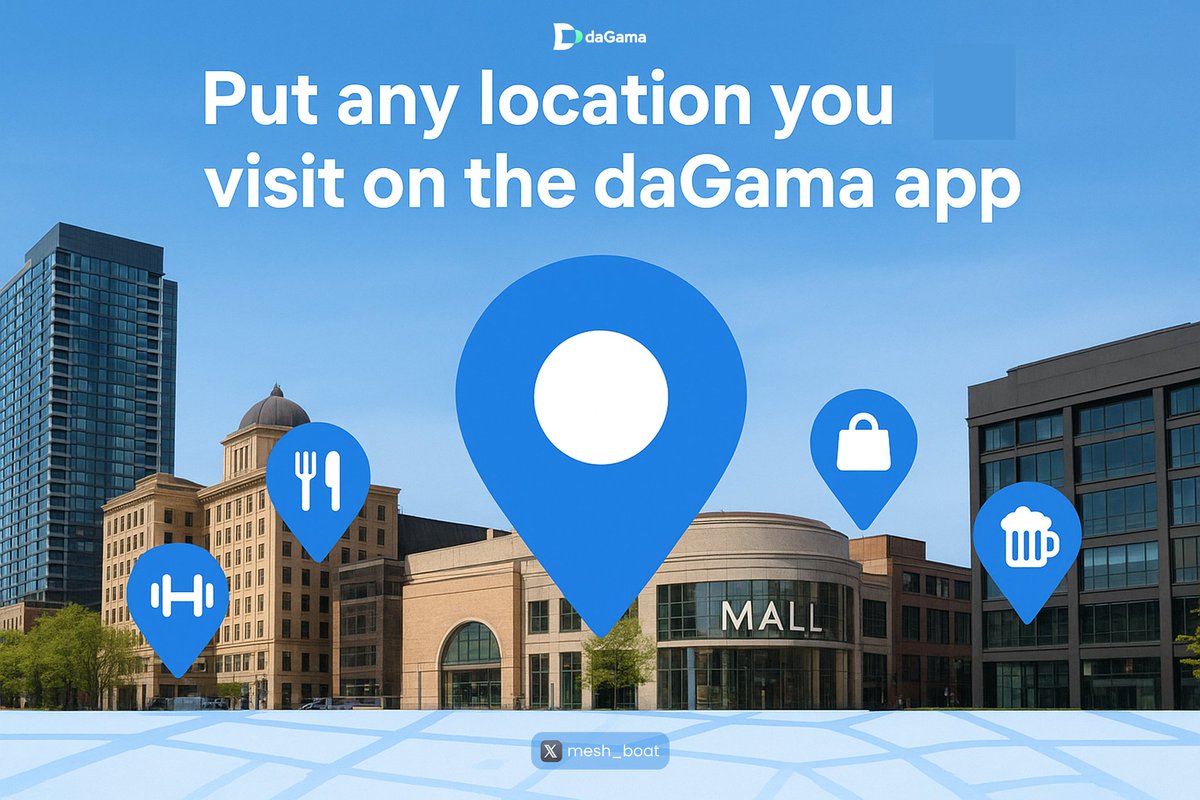 dannfi_'s tweet image. GM CT
Real learning is evolving  and location-based knowledge is becoming part of it.
Right now, @dagama_world is building tools that turn real places into verified digital insights, using NFTs, XP rewards, and community validation to keep information accurate.
