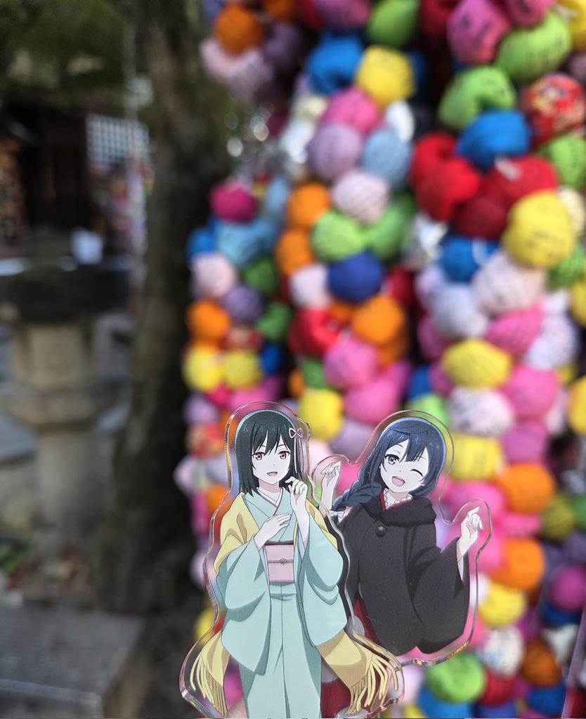 「しおせつデートスポット聖地巡礼!! #えいがさき京都ロケ地に行ってきた」|ししゃもん😈💮のイラスト