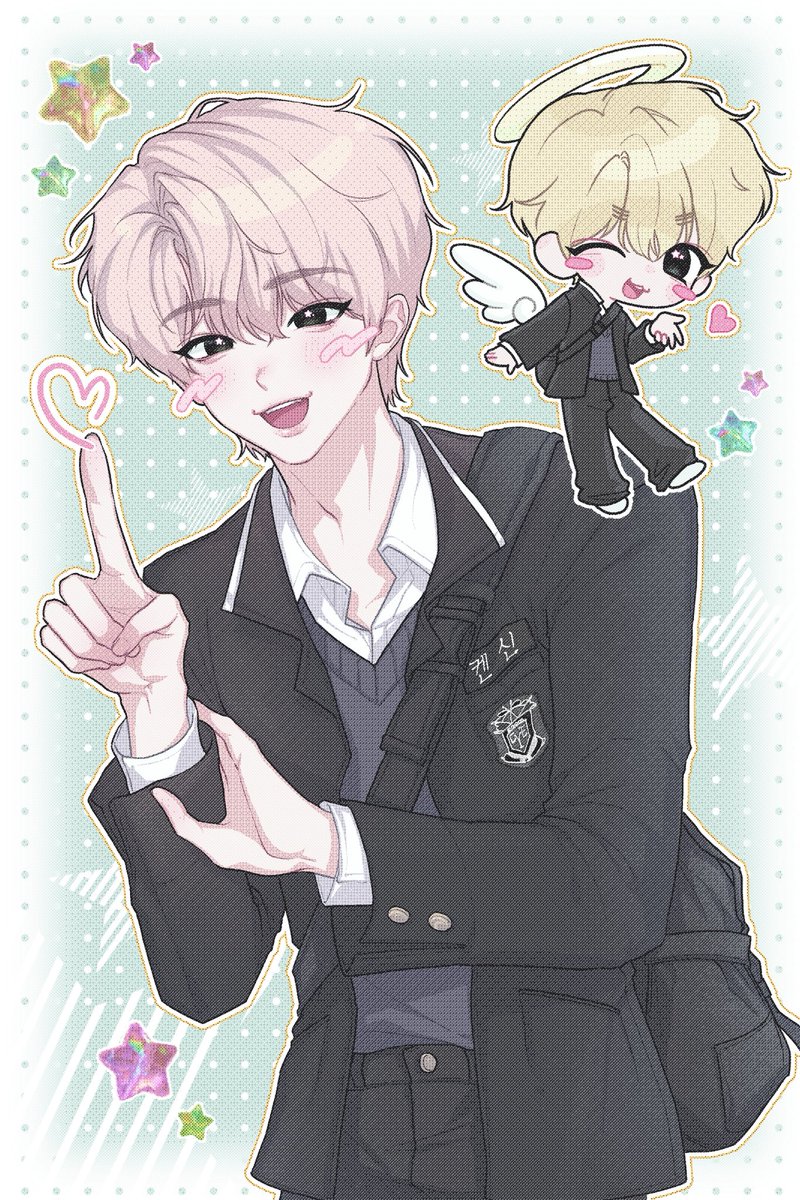 특전엽서로 참여했습니다! 
아기천사 생일을 함께 축하할수있어 기뻐요🥹🪽🪽 예쁜 카페 주최해주신 심이님께 감사드리며,,, 많은 관심 부탁드립니다!🦦💗