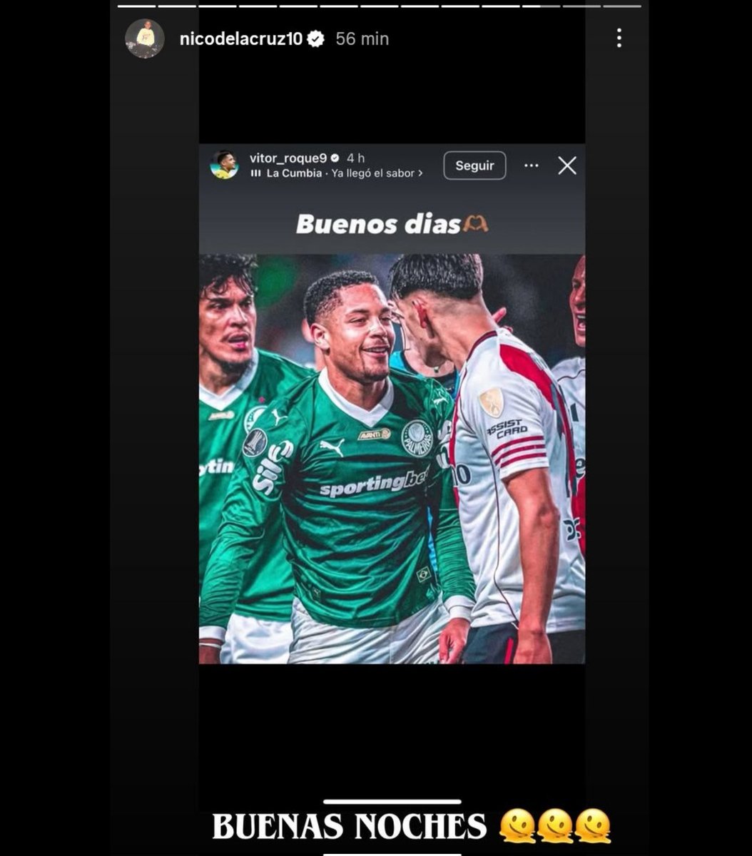 frabigol's tweet image. JAKAJJAA LA HISTORIA QUE LE DEDICÓ DE LA CRUZ A VITOR ROQUE 🐐🐐