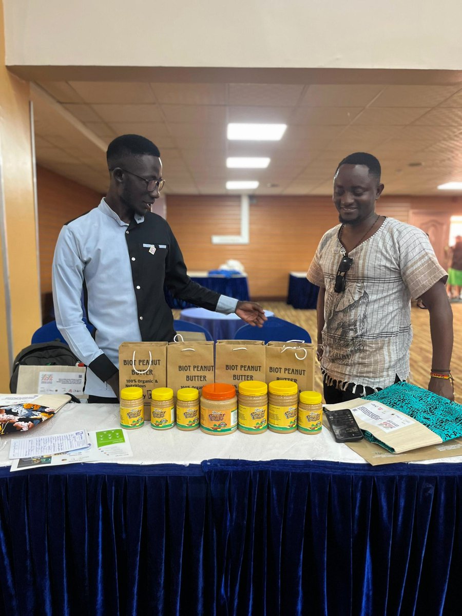BiotOrganics's tweet photo. Honored to represent Nechabest &amp; Biot Organics at African Climate Innovation Challenge 🇺🇬🌍 Showcased our Biot Peanut Butter, connected with inspiring innovators across Africa, gained new clients  &amp; partners, and shared our mission of sustainable impact through entrepreneurship https://t.co/Ndvprr9vqZ