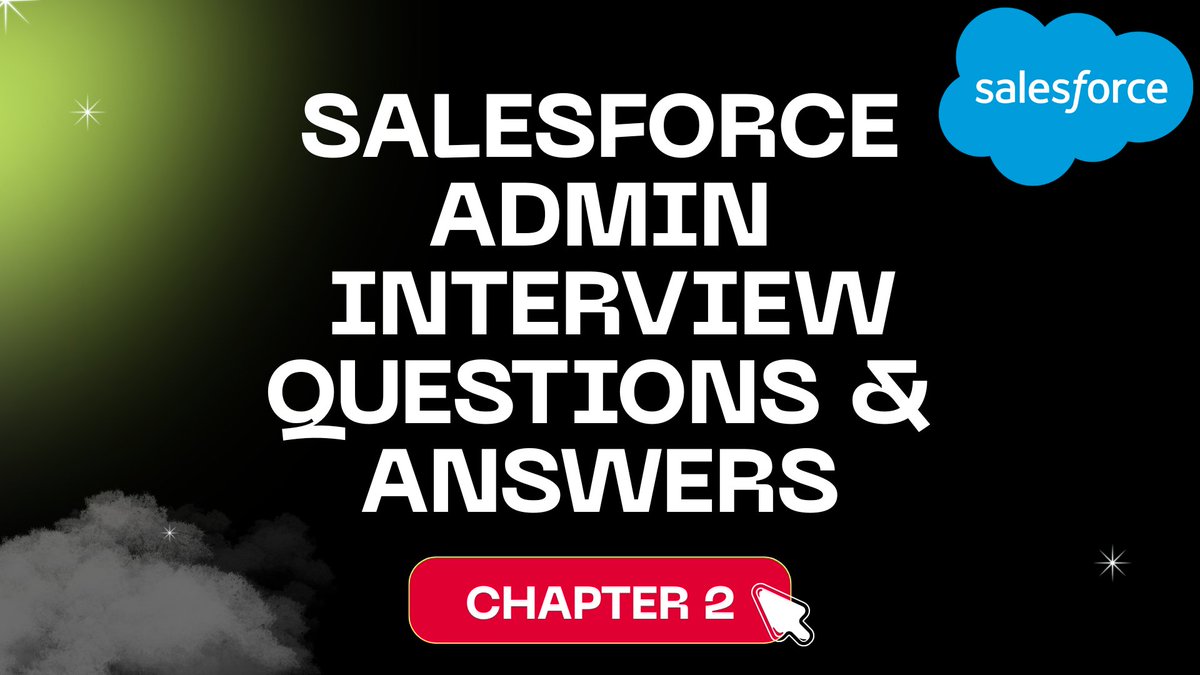 CV_Clouds_'s tweet photo. 🎥[Chapter #2] - Salesforce Admin Interview Questions &amp; Answers 💼

𝐕𝐢𝐝𝐞𝐨 𝐋𝐢𝐧𝐤👉https://t.co/LT79chm1OS

Unlock key questions and smart answers for both freshers &amp; experienced developers!

Master your next Salesforce Admin interview with real-world insights.🚀

#CVClouds https://t.co/Ui7Cxgwhd4