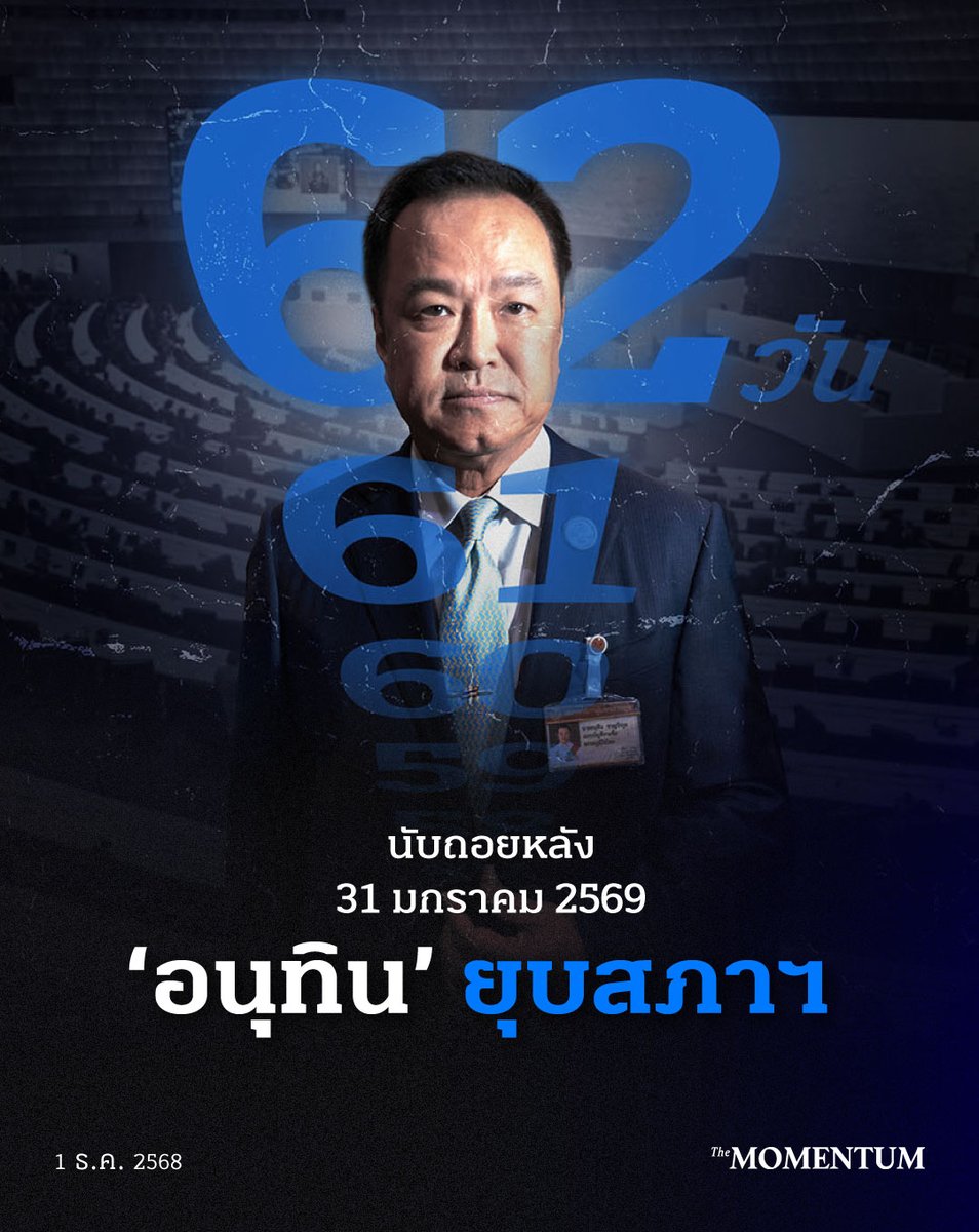 อีก 62 วัน ยุบสภาฯ

ถึงตอนนี้คะแนนของรัฐนาวา อนุทิน ชาญวีรกูล น่าจะตกต่ำที่สุด จากปัญหาน้ำท่วมที่อำเภอหาดใหญ่ จังหวัดสงขลา

รัฐบาลถูกตั้งคำถามถึง ‘ประสิทธิภาพ’ ในการจัดการภัยพิบัติ ตั้งแต่การนิ่งเฉย ไม่ยอมอพยพประชาชนออกจากพื้นที่ในช่วงเวลาวิกฤต เป็นเวลาเดียวกับที่นายกฯ