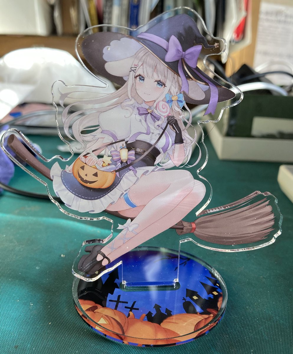 甘兎れいむちゃんのアクスタきた！可愛い！宝物！　＃甘兎れいむ　 #みてみてれいむ