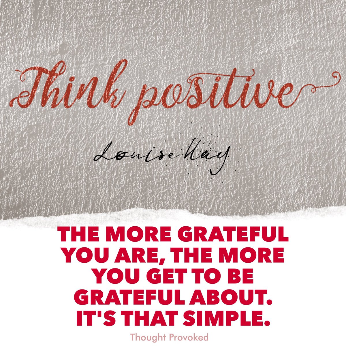 The more grateful you are, the more you get to be grateful about. It's that simple.
#quote
#IQRTG