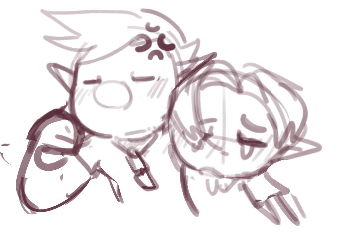 Keromomo_'s tweet photo. still working on it but i imagine their friendship began on a bar, like olimar invited them to drink, bunch of stuff happens and loui takes male kero back to his apartment
after he drank more than he could manage leading to confessions,  insecurities and a heart to heart moment https://t.co/SgiYwlQE69
