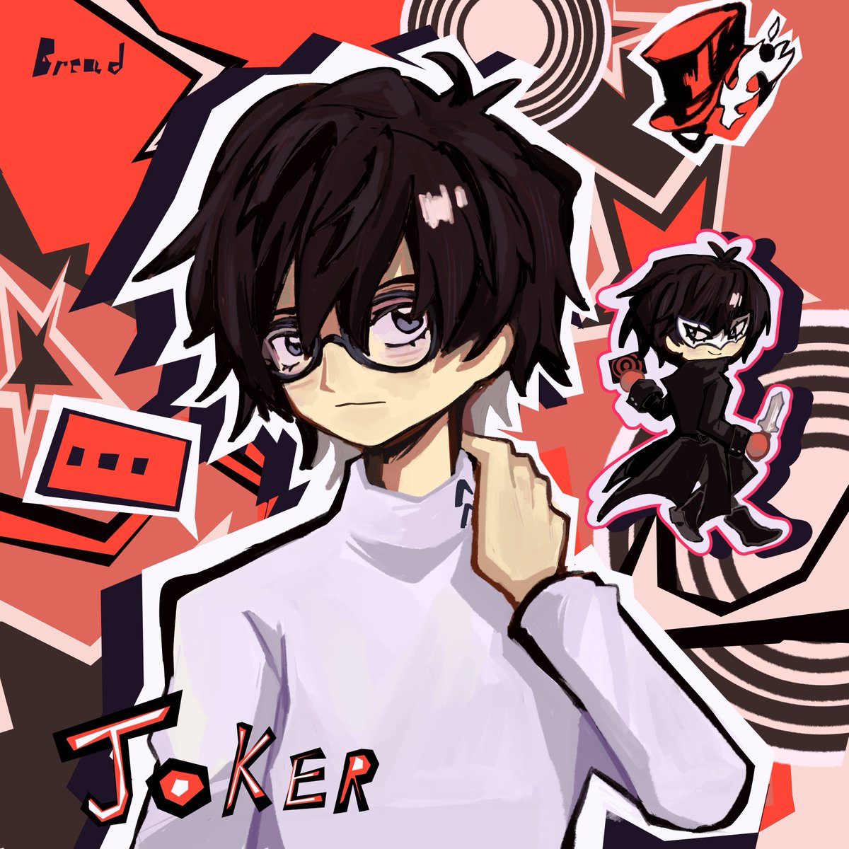 Bread49117549's tweet photo. #persona5royal Joker https://t.co/5onwTddoiT