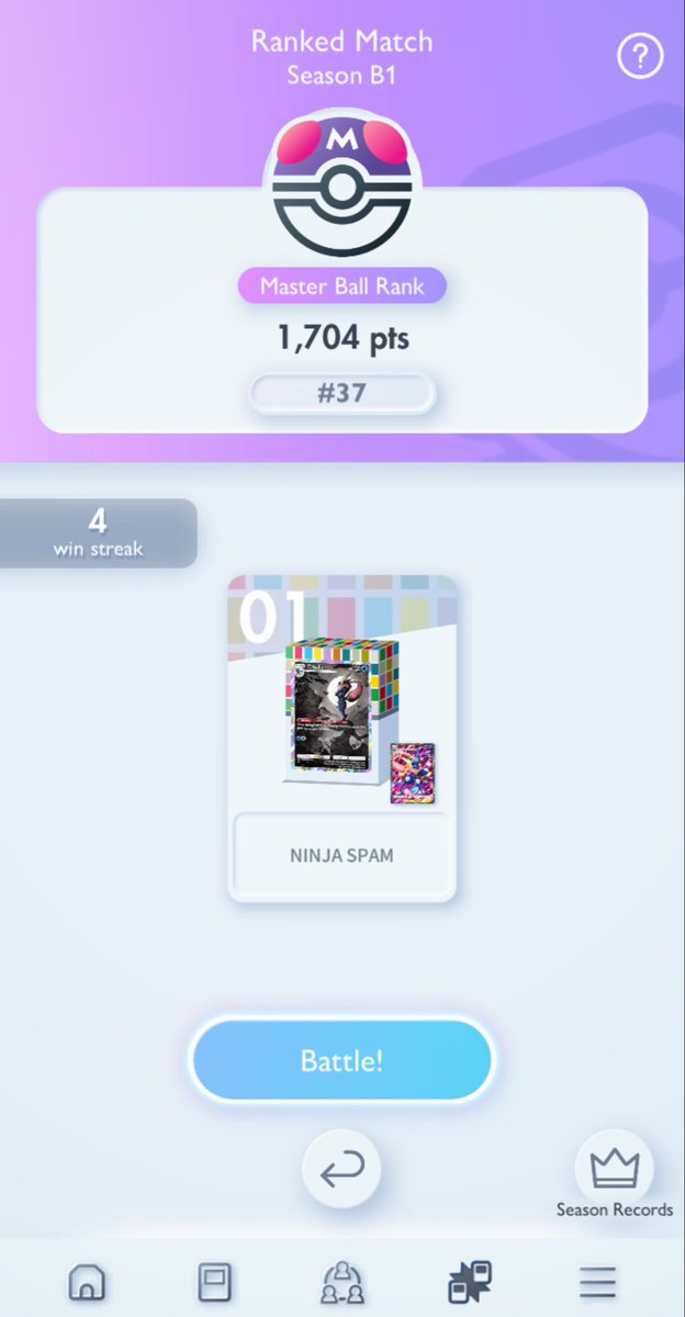 200 likes y les paso Greninja Optimizado para ganarle a Hydreigon ✅

#PokemonTCGPocket #ポケポケ #ポケポケデッキ紹介