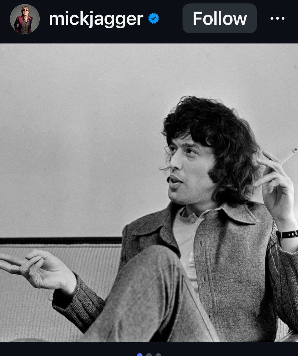 PAPPADEMAS's tweet image. honestly rules that Mick Jagger marked the death of Tom Stoppard by posting a picture of Tom Stoppard where he looks exactly like Mick Jagger
