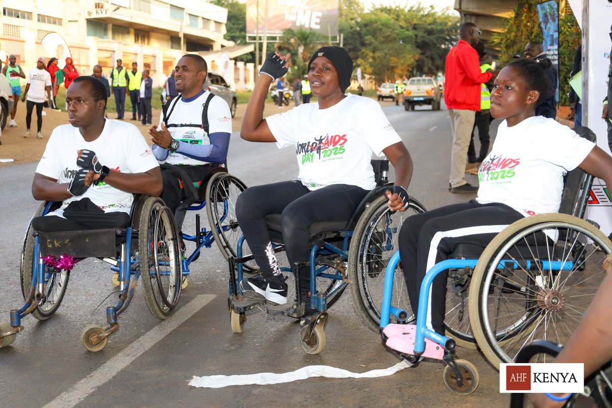 Today, we honor the champions—health workers, activists, caregivers, and everyone pushing for a world free of stigma.
Keeping The Promise 
#WorldAIDSDay
#ItsNotOver
#AHF
<a href="/ahfkenya/">AHF Kenya</a>
<a href="/ahfafrica/">AHF Africa</a>
<a href="/nsdcc_kenya/">National Syndemic Diseases Control Council</a>
<a href="/MOH_Kenya/">Ministry of Health</a>
<a href="/AYARHEP_KENYA/">AYARHEP-KENYA</a>