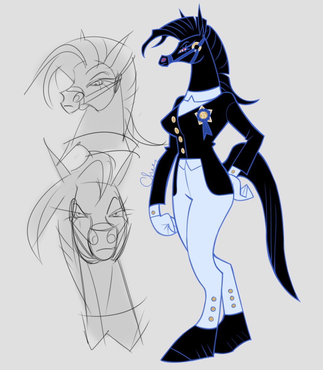 Hazbin Hotel oc, she's a Kingpin (higher than a sinner, lower than an overlord)