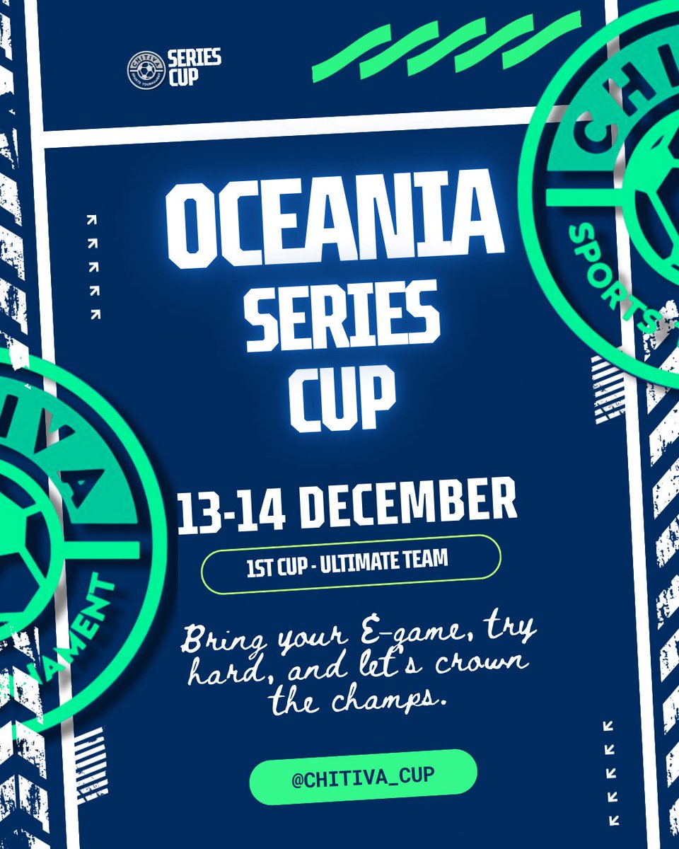 🚨 RT THIS POST AND TAG A FRIEND 🚨
Everyone who participates will enter a giveaway for 2 FREE SPOTS in our OCEANIA PRO SERIES CUP 🎮🔥

The battle is about to begin…
This December 14-15, the Pro Series Cup – Ultimate Team Pro arrives, bringing together the toughest competitors