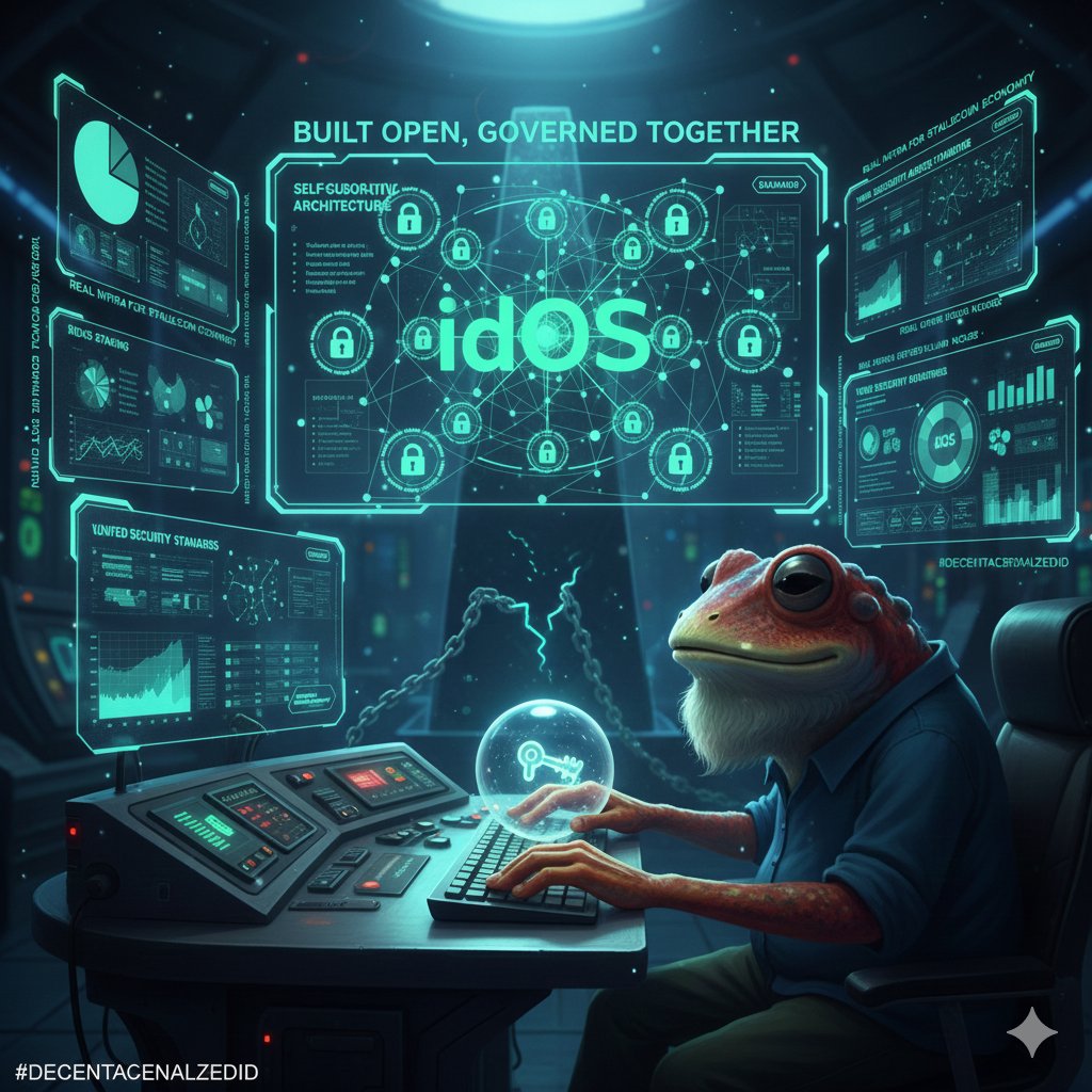 elonunmk's tweet image. Built open, governed together: @idOS_network&apos;s collaborative architecture + $IDOS staking powers sustainable identity layers. 
40% supply to community, transparent fees fueling nodes. 
Not hype real infra for stablecoin economy. Join the alliance. #DecentralizedID