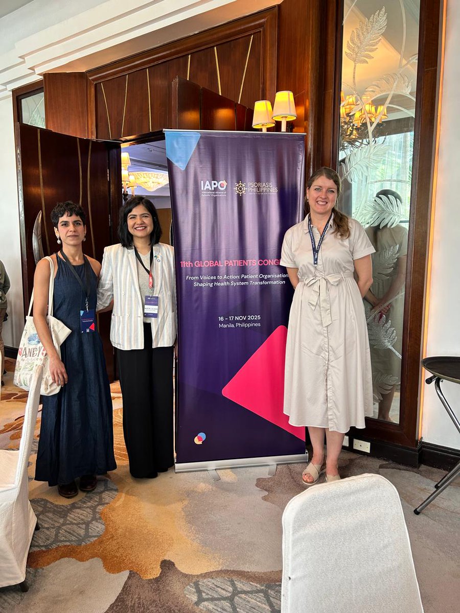 In Manila 🇵🇭we joined the <a href="/IAPOvoice/">IAPO</a> #GPC2025 where <a href="/NupurLalvani/">Nupur Lalvani</a> moderated a session on making UHC work for patients’ real needs

Key message: UHC must be people-centred

• Patients = co-designers
• Access &amp; quality must reflect real life
• Civil society drives accountability