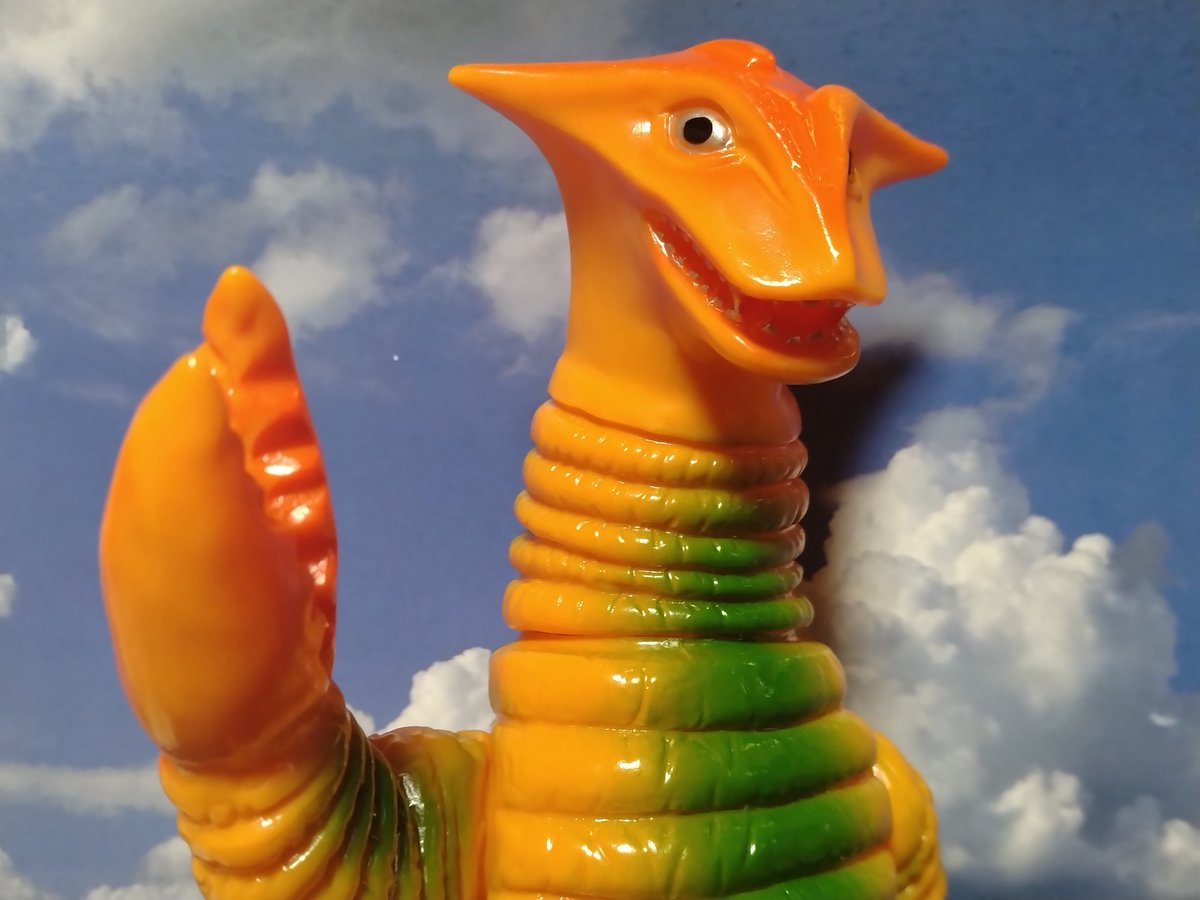 帰りマン怪獣を最高のカラーリングで復刻して下さったブルマァクさんに