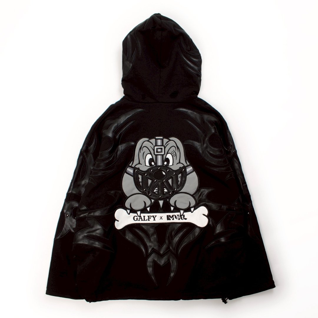 IMVAL×GALFY Bondage Dog Hoodie［WHT］ IMVAL x GALFY Bondage Dog Hoodie [WHT]