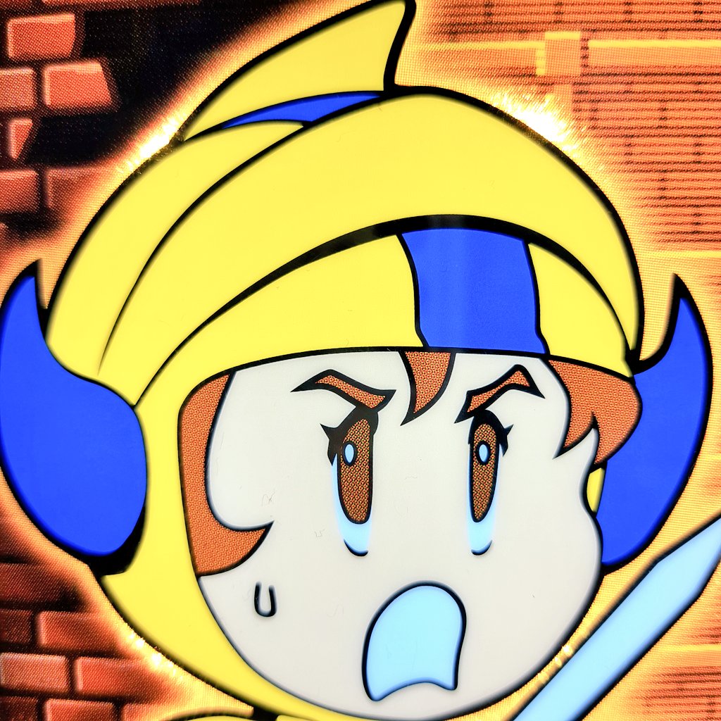 マギレコ打ってたらこんな顔になったので、A館2階に移動してドルアーガ