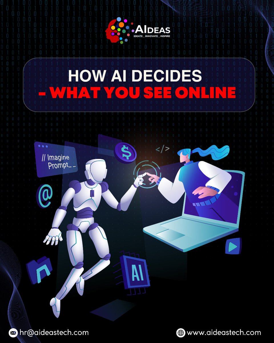 AIdeastech's tweet image. At AIdeas Tech, we leverage these intelligent content-filtering and recommendation systems to help businesses deliver the right message to the right audience at the right time.
#AIdeasTech #AIInsights #DigitalIntelligence #SmartAlgorithms #PersonalizedExperience #AITechnology