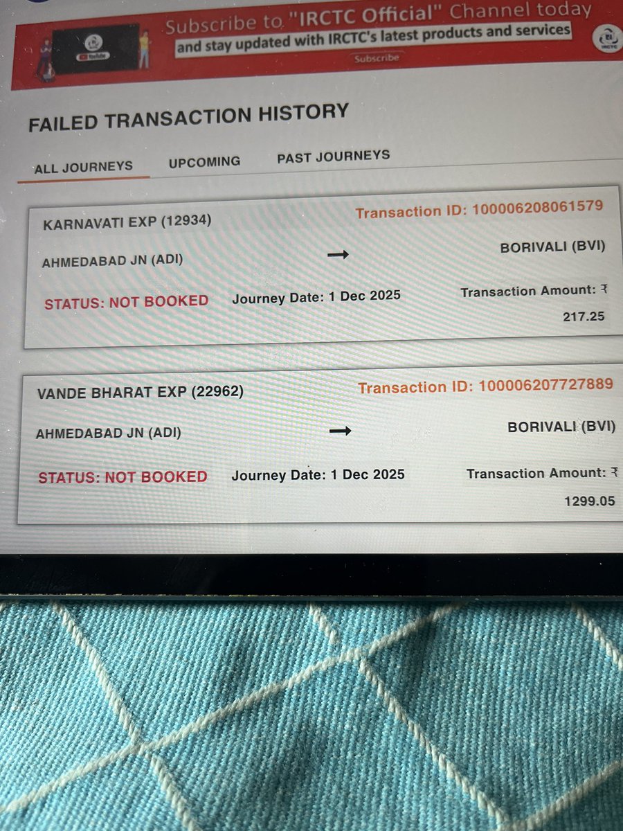 vinayverma99's tweet image. Tatkal a big SCAM by  IRCTC . it’s Touts , agents , scammers rule this site. Common man gets return in form of money deducted but no tickets booked even when the site shows tickets are available.  Please wake up @AshwiniVaishnaw @IRCTCofficial . This happens cos you folks sleep.