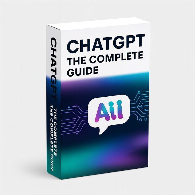razib_ul47671's tweet image. 🎉 CHATGPT BOOK GIVEAWAY 🎉
Master AI &amp;amp; save hours with smarter workflows! 💡
Get “CHATGPT: THE COMPLETE GUIDE” FREE – your ultimate content &amp;amp; automation playbook! 📘

✅ Creators
✅ Entrepreneurs
✅ AI Geeks

How to grab it:
❤️ Like
🔁 Retweet
💬 Comment CHATGPT