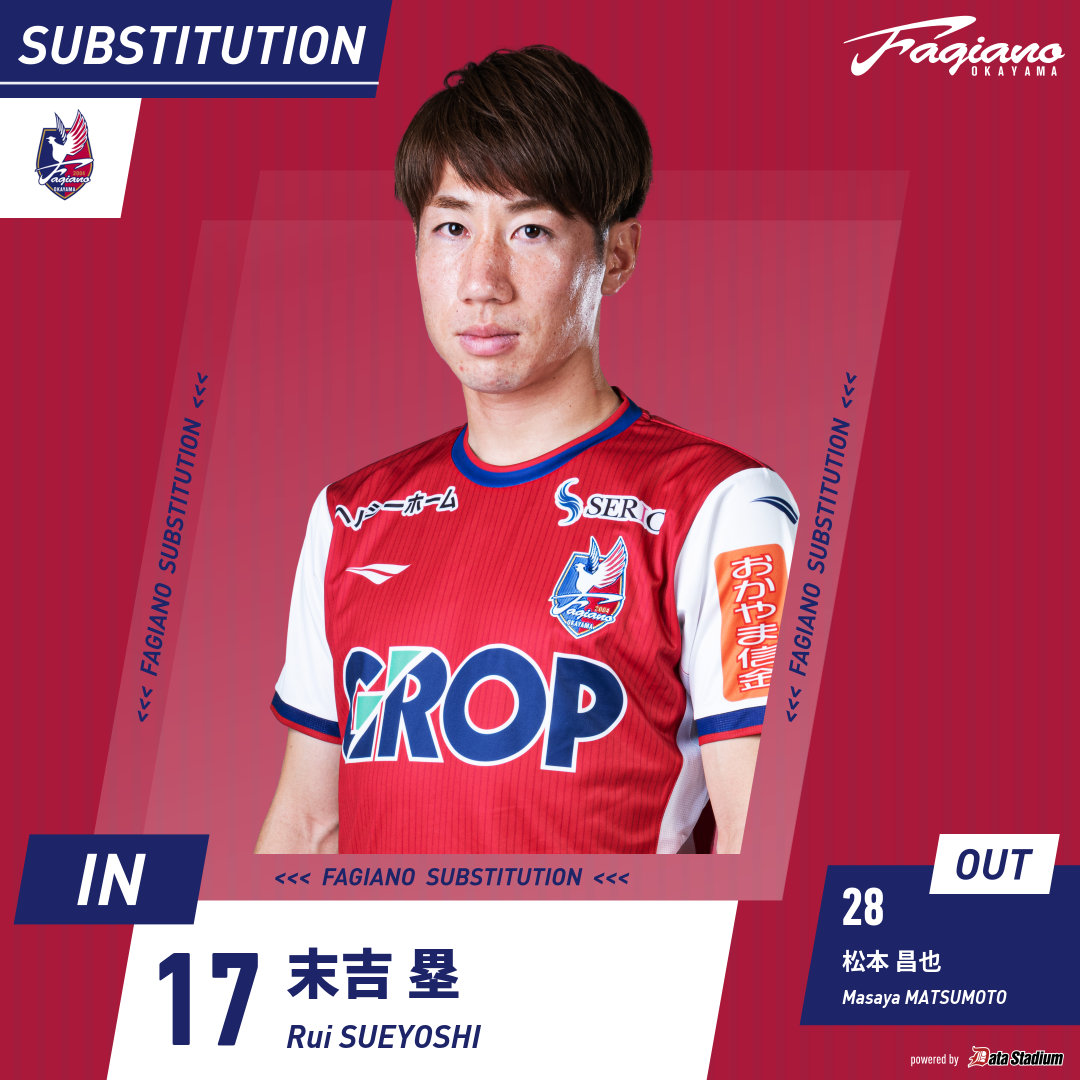 ファジアーノ岡山　佐藤龍之介　木村太哉　11/30限定 ファジアーノ岡山 佐藤龍之介 木村太哉 11/30限定 江坂任がJ復帰後