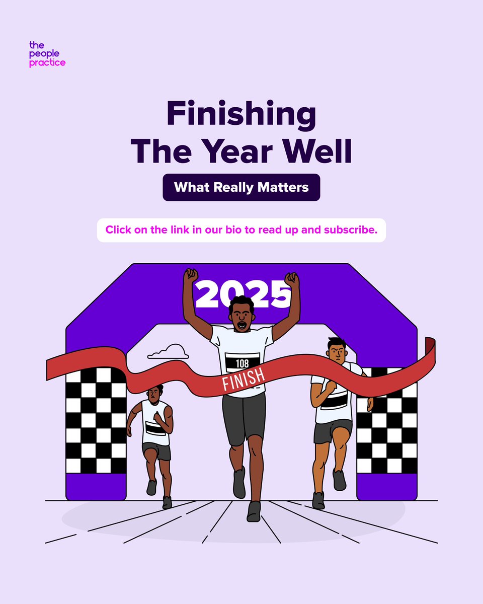 ThePeoplePract's tweet image. As the year wraps up, what stays with people is the feeling of being seen, supported, &amp;amp; valued.

In our newsletter this month, we explored why the real end-of-year impact comes from connection, reflection, and moments that shape culture.

Read the article; thepeoplepractice.substack.com/p/finishing-th…