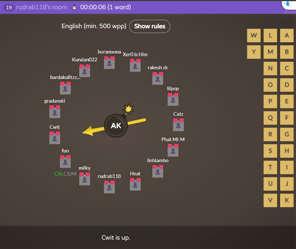 Phat8Web3's tweet image. Yesterday, I participated in game Bomb Party: Keyboard Panic Edition at Ritual Discord.

⏰Time: 11:00 PM (UTC+7) || November 29, 2025
📍Venue: Ritty zone 1
🪩Web: jklm.fun/SWCX
📲DC Nickname: Phat MI-M
📲DC Username: trandinh.phat

@ritualfnd @RitualVietnam @ritualnet