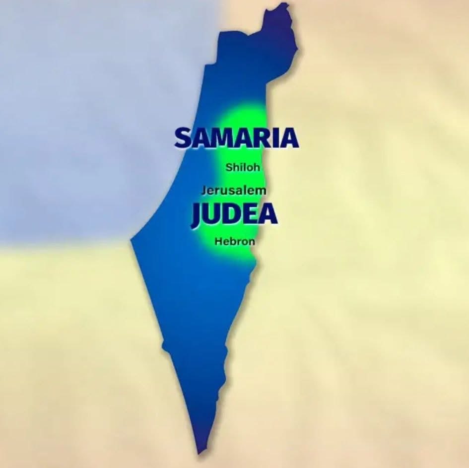 It’s Judea and Samaria, not ‘West Bank’. It is the heartland of Israel.