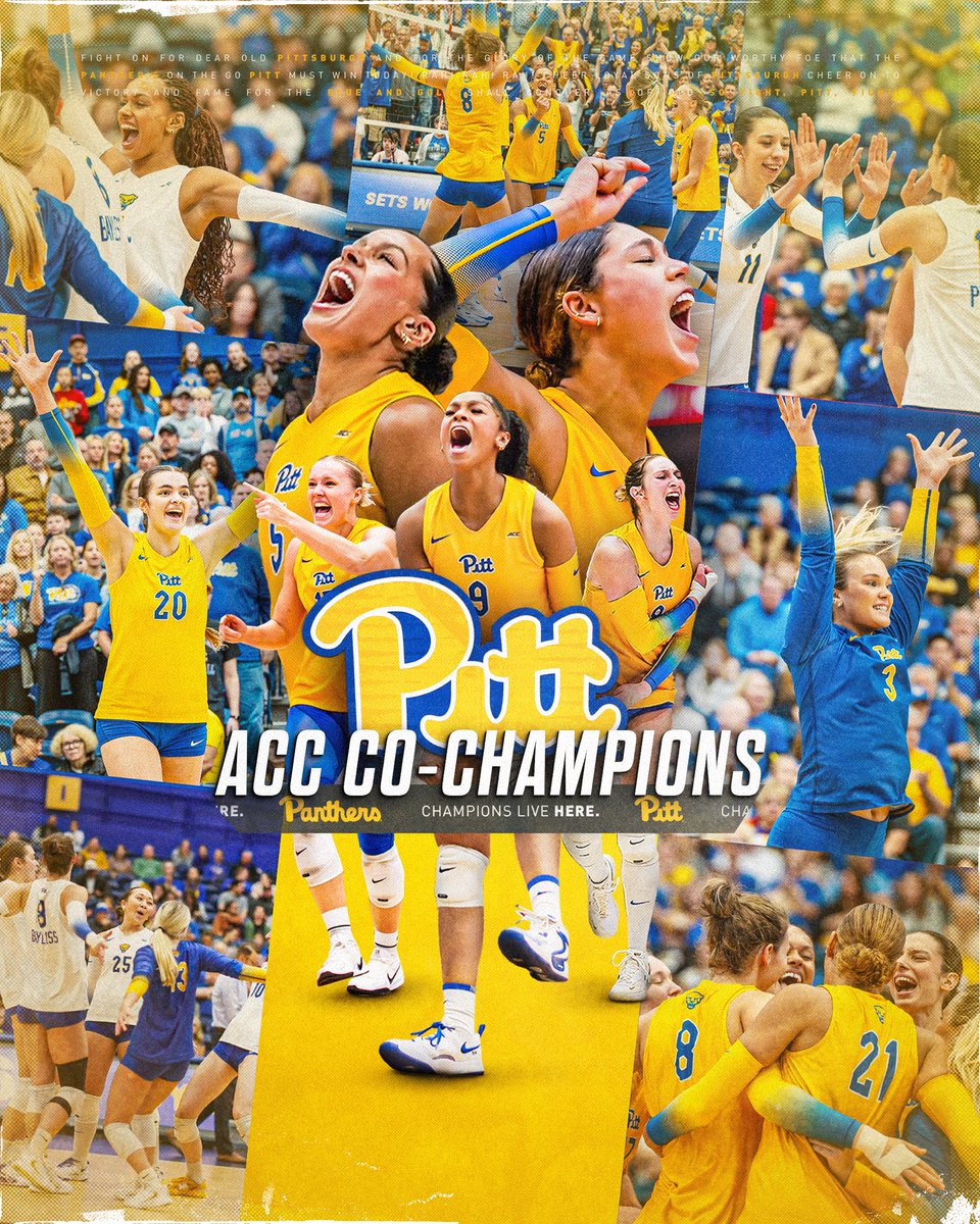 Your 2025 ACC Co-Champions!!! 🥇