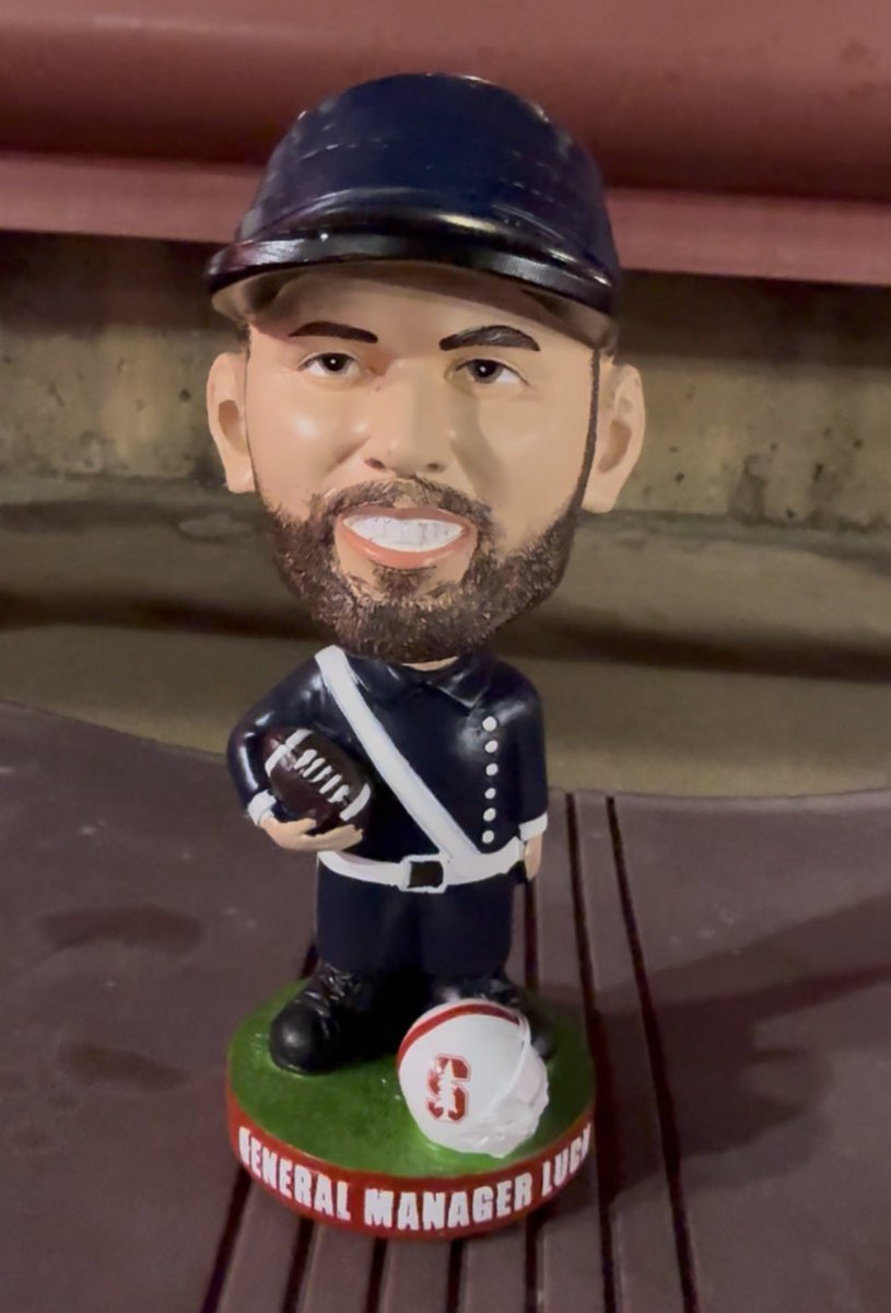 Not sure how close Stanford keeps it with Notre Dame today, but this thing absolutely rocks.