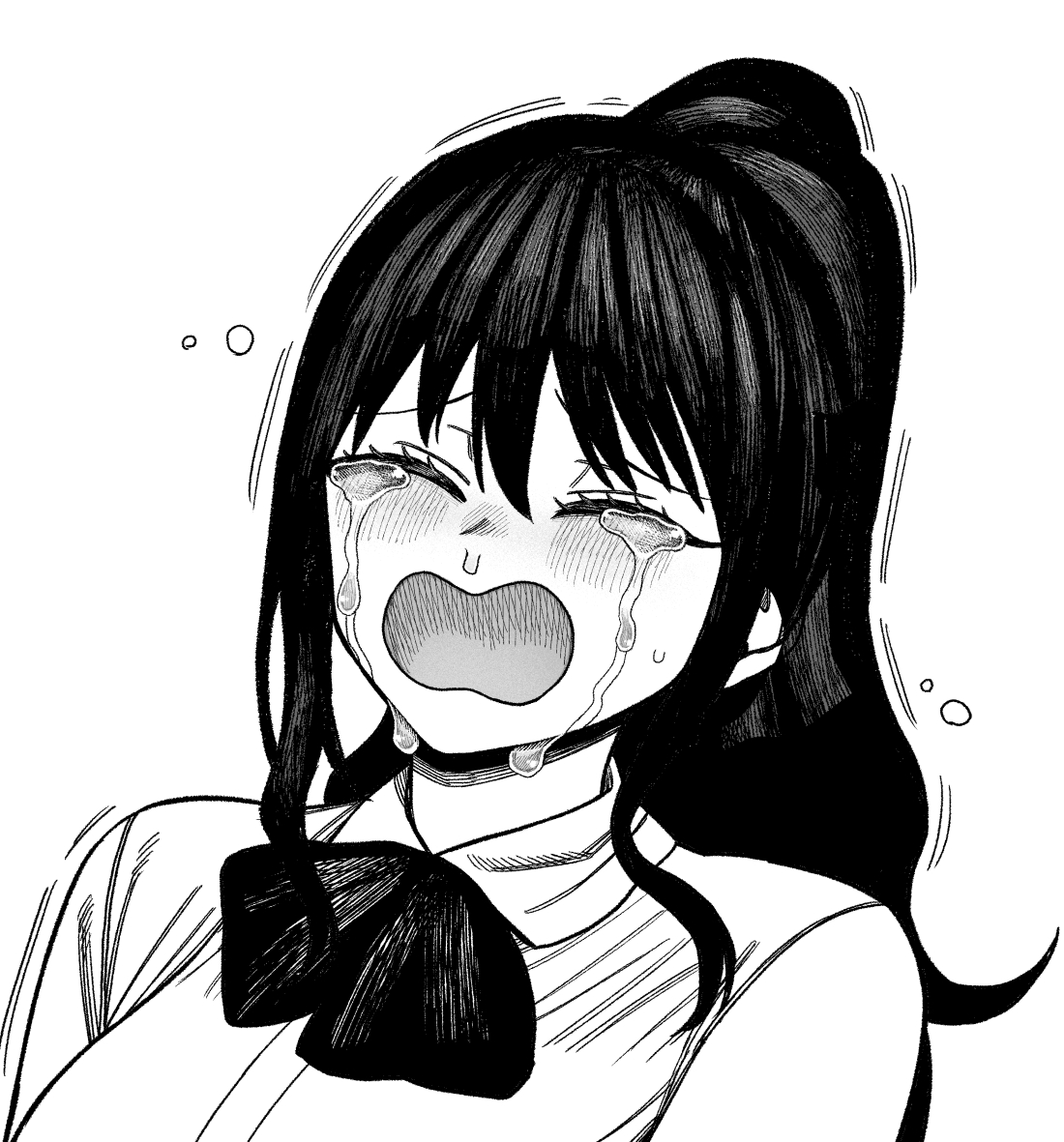 これはギャグシーンなのに涙を描くのが楽しすぎて本泣きになったのでボツにした若葉さん！！！！