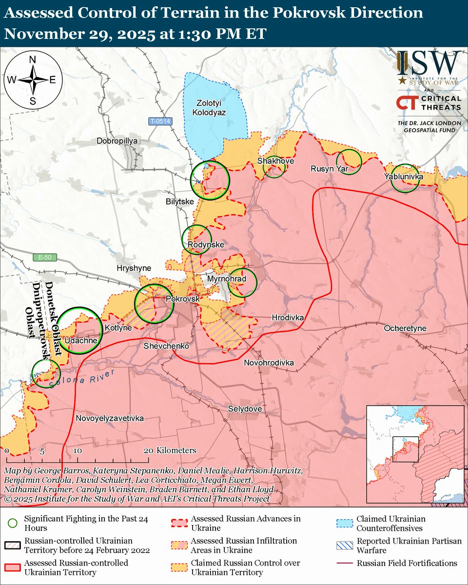TheStudyofWar's tweet image. NEW: Russian state media is leveraging Russian President Vladimir Putin’s recent statements to intensify the false narrative that the frontline in Ukraine will imminently collapse, likely in an effort to coerce the West and Ukraine into capitulating to Russian demands that Russia…
