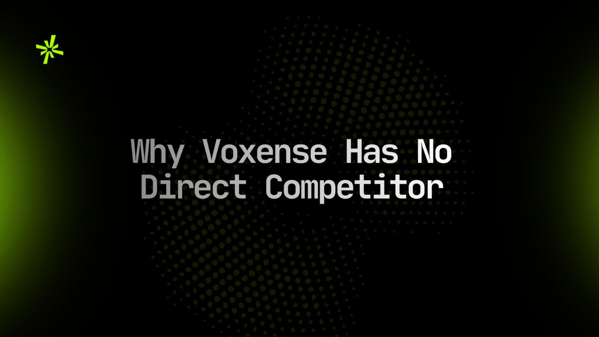 Voxense tweet media