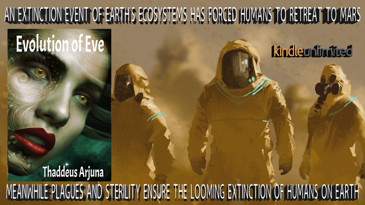 GhostThe50178's tweet image. amazon.com/Evolution-Eve-… 🚀#FREE 1 MORE DAY!🪐#FREE 1 MORE DAY!👽#FREE 1 MORE DAY!🪐#Scifi #Extinction #Evolution Earthlings Get a 2nd Chance.
 @GeorgeYuhasz @kampungkreepy @Nemoralis86 @Lady_J_Author @books_n_books4U @dreaminunicorn1 @SPOFarrell3 @RaelleLogan1 @ninsthewriter