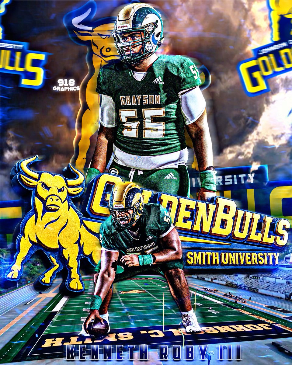 KennethRobyIII's tweet image. Blessed to be able to make this decision! I am committed to Johnson C. Smith University! #4theG @grayson_fb @allenliberty @rkbarefield @Coach_AMHill @CoachStokowski @coachworth17 @bearthompsonkdt