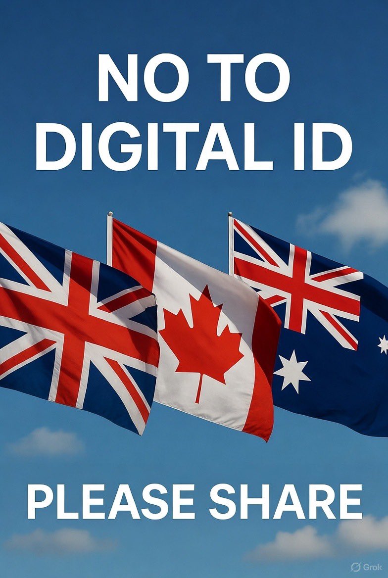 NoToDigitalID's tweet image. Across the world, Australia, Europe and the UK people have decried censorship yet, it’s still coming. 

Let’s make this a global tweet. 

We will NOT comply. 

Just tap 🔁. 

Let’s see how far this can go.
