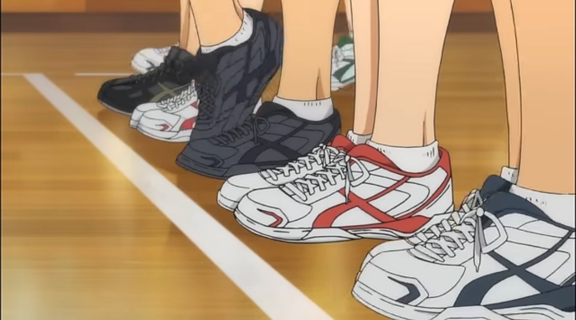 its one of the most prevalent reasons for narrative choices in the story! like the shoe details that keep coming up - this is literally from the season 1 opening and it highlights the fact that other teams have the same shoes while krsn is sort of on their own for accessories etc