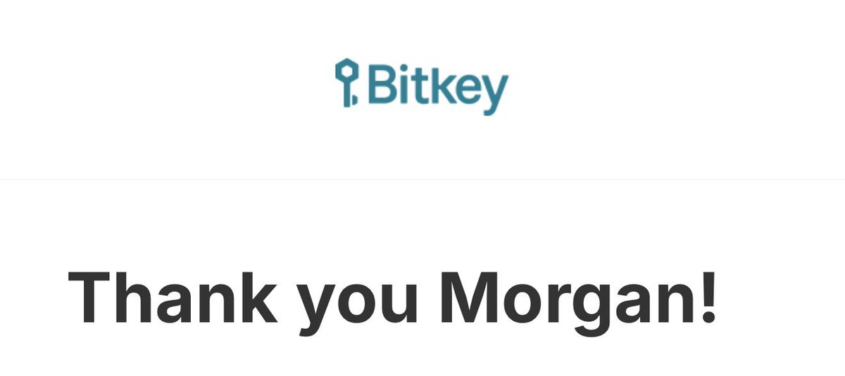 Just bought a @Bitkey, with my Coinbase card, so earned Bitcoin, buying a Bitcoin hardware wallet 🕺