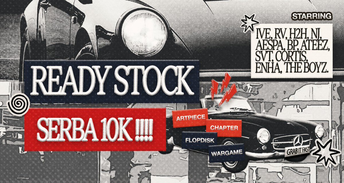 theavantlab's tweet image. ️️
ⓘ RETWEET will be appreciated! 

𝗥𝗘𝗔𝗗𝗬 𝗦𝗧𝗢𝗖𝗞 𝗕𝗔𝗧𝗖𝗛 𝟭 . . 🏎💨  Kali ini Arian bawa 48 ready stock dari girl group dan boy group! Semuanya serba 10k dan sudah termasuk free retextnya ya! 🙇🏻‍♂️

#zonauang #zonaba
️️ ️️